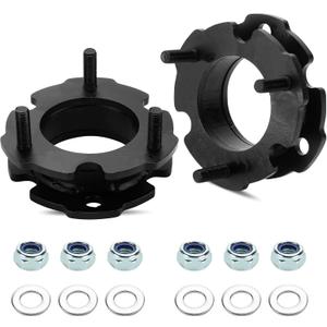 2" Front Leveling Lift Kit Strut Spacers Compatible with 2015-2022 Chevy Colorado, GMC Canyon, Raise Front Suspension Struts by 2 inch, Set of 2