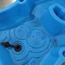 Step2 Rain Showers Splash Pond Water Table, Kids Water and Sand Activity Sensory Playset, Summer Outdoor Toys, 13 Piece Water Toy Accessories, For Toddlers 1.5+ Years Old, Blue & Green