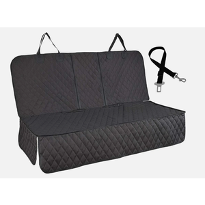 Honest Dog Car Seat Covers, Dog seat Cover with Side Flap for Cars, Trucks, Black, 13.3x10.59x2.83 Inches