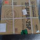 Fitvids Olympic Bumper Plates Set, 2" Weight Plates for Strength Training & Weightlifting, Paris or Set or Set with Barbell, Multiple Options (Black) 25LB