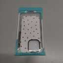 for iPhone 16 Pro Case,Compatible with MagSafe,Dual-Layer Hard Shell + Silicone Cover,Full Body Protection Shockproof Case for iPhone 16 Pro-Red Hearts Girly Aesthetic