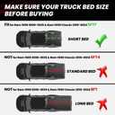 LASFIT 5.7FT Truck Bed Mat with Rambox for Ram 1500 2009-2025 2026 & RAM 1500 Classic 2019-2024 Short Bed (5FT7 / 67.4inches), All Weather Custom Fit Truck Cargo Bed Liner, Black