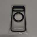 360Spin Magnetic Stand Case for Pixel 10/10 ProFit for MagSafe & Pixelsnap Cover with Ring HolderCrystal Clear Camera Protection Phone Google 10/10 Pro Cases - Black
