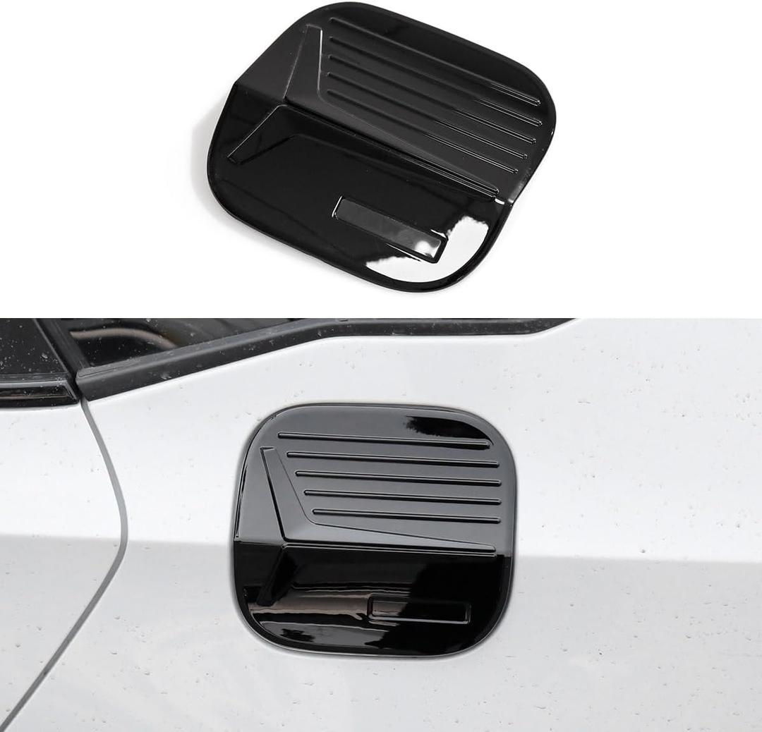 YINGTUU for Honda 11th Gen Civic 2022-2024 2025 Accessories Sport Fuel Tank Cover Oil Gas Cap Exterior Decoration Sticker Black
