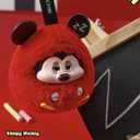 MINISO Disney Mickey Interesting Collisions Series Blind Box, Disney Mickey Vinyl Plush Pendant Surprise Box Bag Charm Figure Model Random Design Collectible Toy for Home Decor Birthday Gifts (Single)