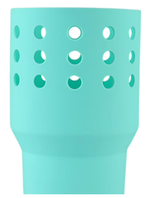 Ettsollp Tumbler Sleeve Water Bottle Sleeve Anti-scratch Heat-resistant Protective Silicone Boot Sleeve for Tumblers Water Bottles Non-slip Tumbler Accessories