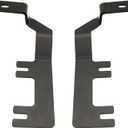 Low Profile Mount Hood Hinges Ditch Light Brackets for Chevy Colorado 2015-2022 for GMC Canyon 2015-2021, for Auxiliary Off-Road Lighting