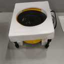 1500W Greenhouse Heater with Digital Thermostat, Outdoor Heater with Overheat Protection and 3-Second Rapid Heating Function, Outdoor Heaters for Patio Garage, Greenhouse, Flower House