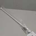 Kenney KN55250 Davenport Ball End Petite Caf Decorative Window Curtain Rod, 28-48" Adjustable Length, White Finish, 1/2" Diameter Steel Tube