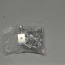 Stainless Steel Small C Clamp Set, 1 Inch Heavy Duty Metal C-clamp, Mini Tiger Clamp G-Clamp U Clamps with Stable Wide Jaw Opening/I-Beam Design for Woodworking Mounting Welding, 6pcs