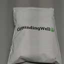 Grounding Mat Silver Conductive Earth Mat with 180inch Grounding Wire Grounding Sheet Foldable Earth Sheets Breathable Grounding Bed Sheet for Better Sleep 28 * 52inch, Magnetic Field Therapy