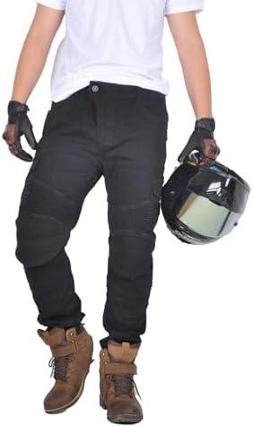 Motorcycle Pants Mens with Armor, Motorcycle Riding Pants for Men - Motorcycle Jeans, M