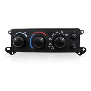 A/C Heater Climate Control Module P55056569AC Compatible with Dodge Ram 1500 2500 3500 2006-2008 Dodge Dakota 2008-2011 Air Conditioning Heater Control Switch Panel Replace P55056569AD 55056569AE