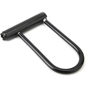 Liujaos Anti-Theft U-Lock Bike Anti-Theft Lock, Security U Lock U-Lock, Black for Motorcycle Scooters