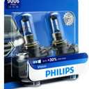 Philips Automotive Lighting 9006 Vision Upgrade Automotive Replacement Headlight Bulb, Fits Select High Beam, Low Beam, or Fog Positions (Pack of 2)