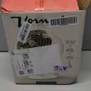 Vornado VFAN Mini Classic Vintage Fan, Retro Metal Air Circulator, For Desk & Bedside, 2 Speeds, Adjustable Tilt, Personal Cooling with Targeted Airflow, Quiet Fan, Vintage White