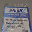 MagX Plain 8.5"x11" Magnetic Sheets, 30 mil Thick Flexible Magnet Sheets (10-Pack), Non-Adhesive for DIY Crafting, Die Storage, Educational Tools & Home Supply(MVAM-8511)