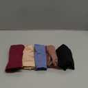 INNERSY Women's Soft & Thin No Show Modal Underwear Quick Dry Panties for Summer 5-Pack (Medium, Morandi)