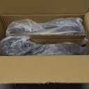 10L0L Golf Cart Armrest with Cup Holder Universal for EZGO Club Car Yamaha No Drilling Required Fits 1.0"/1-1/4" Square Tube Frame Premium Rear Seat Arm Rest with Phone Holder/Storage - Carbon Fiber