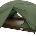 Bessport Camping Tent for 2-3 Person, Lightweight Backpacking Tent Waterproof Windproof Two Doors Easy Setup Double Layer Outdoor Tents for 3 to 4 Seasons, Suitable for Outdoor,Hiking,Camping