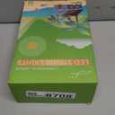 140 Cool White Strawberry One-Piece LED Christmas Lights, Pack of 2 Strands 70 Count 36 ft, High Waterproof UL Certified C6 Outdoor String Lights (Cool White - Brown Cord)