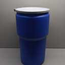 Eagle 1610MB Transport Drum,Open Head,14 gal,Blue 1 Pack