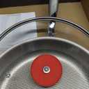 10 Inch Titanium Pans for Cooking, Titanium Frying Pan with Lid