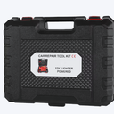 Tatayosi Electric Car Jack 5 Ton - 11023 LBS Floor Jack Lift Attachment Included Impact Wrench Built-in Inflatable Pump and LED Light Garage Repair Car Tires Change for SUV MPV Sedan Truck