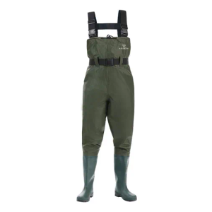 FISHINGSIR HISEA Fishing Waders for Men with Boots Womens Chest Waders Waterproof for Hunting with Boot Hanger
 8