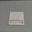 ATUVOS Air Tracker Tags-4 Pack, Bluetooth Luggage Tracker Works with Apple Find My APP (iOS Only, Not for Android), Keys Finder and Item Locator for Luggage, Backpack, Suitcases, Replaceable Battery (White)