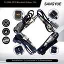 Oxygen Sensor 1 & 2 for Mitsubishi Eclipse 2006 2007 2008 2009 2010 2011 2012 2.4L Upstream +Downstream 4PCS