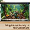 6PCS Natural Driftwood for Aquarium & Reptile Tank, 36 Inches Unique Wood Decor for Fish Tank, Turtles, Lizards, Snakes, Natural Driftwood for Home Decor