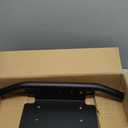 DaSen Front Bumper 6x12 inch Universal License Plate Holder Mounting Bracket Compatible with Off-Road LED Light Pod Compatible with Jeep Most ATV Truck Pickup