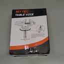 MYTEC Mini Home Vise, nylon jaws Clamp-On Vise, 2.0" black