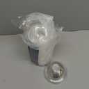 TOFLEN 25 Pack 8 oz Plastic Dessert Cups with Dome Lids, Clear Disposable Yogurt Parfait Cups with Lids, Individual Party Serving Snack Cups for Fruit Dessert Cake Pudding