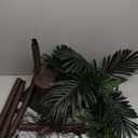 Artificial Lighted Palm Tree, Palm Trees for Outside Patio for Home Decor Outdoor, Christmas, Hawaiian, Jungle, Home Party, Pool, Beach, Patio Decor (5FT, 2-Trunk)