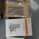 Oversized Outdoor Rocking Chair, High Back Porch Rocker Chair, HDPE All Weather Resistant Rocking Chairs for Patio, 380lbs Weight Capacity, Navy Blue