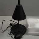 Soilsiu Candle Warmer Lamp with Timer, Electric Black Candle Warming Light for Bedroom, Dimmable Wax Melts Warmer for Home Decor Beside Lamp Gifts for Women (2 Bulbs Included)