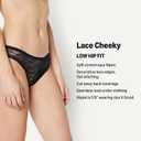 Amazon Essentials Women's Stretch All Over Lace Knickers, Boyshort, Cheeky & Thong Styles, Pack of 6 (L)