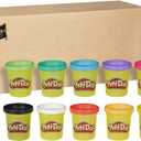 Play-Doh, Pack of 9 Pots of Modelling Dough, 10 x 56 g, Bright Colours, Creative Activities for Girls and Boys from 2 Years, Ideal Gifts for Birthdays
