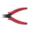 Klein Tools D275-5 Diagonal Flush Cutters, Made in USA, Micro Wire and Compact Zip Tie Cutter, Ultra-Slim Precision for Work in Confined Areas, 5-Inch Pack of 2