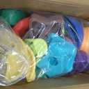 TOPNEW 24PC Kids Climbing Holds, Climbing Rocks for Play Set, Swingset - Adult Rock Wall Holds with Mounting Hardware for Indoor Outdoor Climbing Wall, Pastel Color