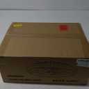 VOLISUN Low Profile Ceiling Fans with Lights and Remote, 19.7in Flush Mount Ceiling Fans with Light, 3000K-6500K Dimmable Fandelier Ceiling Fan, Bladeless Ceiling Fan for Bedroom(White)