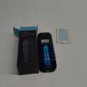 Flying Insect Trap Plug in Mosquito Bug Zapper Indoor Gnat Moth Catcher with 9W Night UV Light, 10 Sticky Glue Board Refills for Home Office (Black)