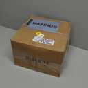 RRQ 10 Inch Solid Polyurethane Tire 4.10/3.50-4 Tire, 10" Flat Free Wheels with 5/8" Bearings, 2.2" Offset Hub for Garden Cart, Hand Truck, Lawn Cart, Mower (2 Pack)