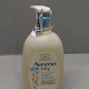 Aveeno Baby Daily Moisture Gentle Bath Wash & Shampoo with Natural Oat Extract, Hypoallergenic, Tear-Free & Paraben-Free Formula For Sensitive Hair & Skin, Lightly Scented, 33 fl. oz