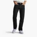 Men's Lee Straight Leg Black Jeans. Size 12 Short