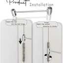 2Pcs Hinge Gap Adjusting Wrench Kit, Residential Door Hinge Adjustment Tool, Hand Tools for Hinge Adjustment Heavy Duty Door Gap Adjustment Tool Upgrade Steel Repair Spanner