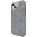 ZAGG London Snap iPhone 15 Plus/ 14 Plus Case - Protective Cell Phone Case, Drop Protection (13ft/4m), Durable Graphene, MagSafe Phone Case, Slim and Lightweight, Gray Geo