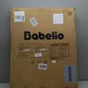 Babelio Baby Gate for Doorways and Stairs, 26-40" Auto Close Dog Gate, PressGuard C5, Easy-Install Pressure Mounted Safety Door, No Drilling Safety Gate for Child and Pets, Black